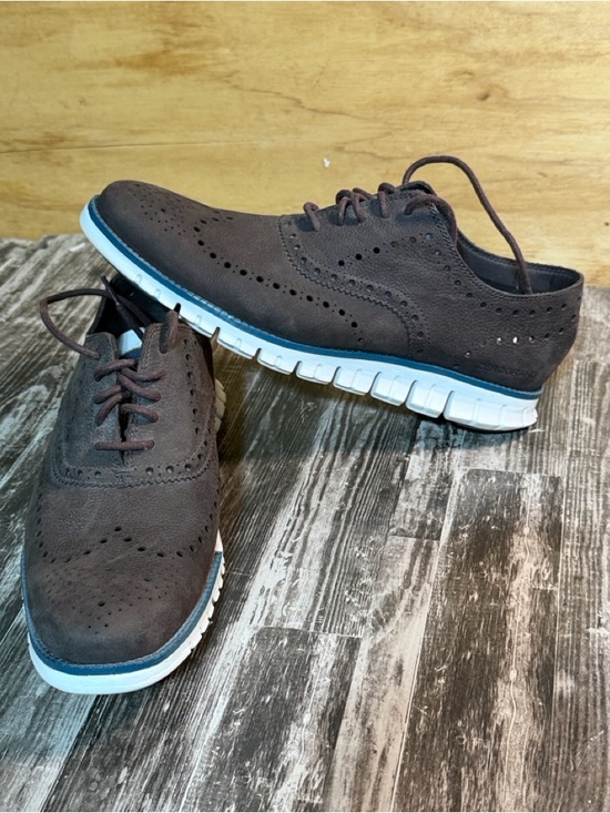 Cole Haan Other - Cole Haan Zerogrand Wingtip Men's Brown Leather Oxford Shoes